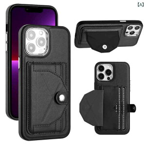 �X�}�[�g�t�H���P�[�X iPhone15�Ή� �蒠�^�P�[�X 14Plus 13Pro��p �}�O�l�b�g�J�� �J�[�h�|�P�b�g�t�� ���U�[�� �ی�J�o�[ �J�[�h���[ �Ռ��z�� ���^ �y�� �X�^���h�@�\ ������� �r�W�l�X �g