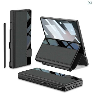 �X�}�[�g�t�H���P�[�X �T���X�� Galaxy Z Fold6 ���U�[�� �ی�J�o�[ �t���ی�t�B������̌^ �M���[�|�P�b�g�t�� �܂肽���ݎ� �X�^���h�@�\�t�� �ϏՌ� ���^ ���[���₷�� ���ϋv �y�ʐ݌v �r