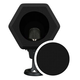 Marisflo プロフェッショナルマイクアイソレーションボール 2層ポップフィルター、高密度フォーム 優れたノイズキャンセリング