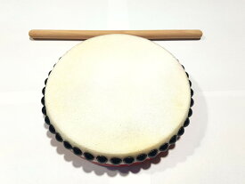 パーランクー 水牛皮製 バチ付き 大 直径21cm