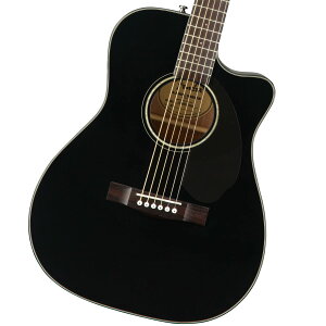 Fender �G���A�R�M�^�[ CC-60SCE Concert, Walnut Fingerboard, Black �\�t�g�P�[�X�t��