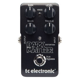 TC Electronic アナログディストーションペダル ギターエフェクター アナログ回路設計 幅広いゲインレンジ アクティブEQ 低音ニュアンスを切り替えるVOICEスイッチ シンプルな操作 トゥルーバ
