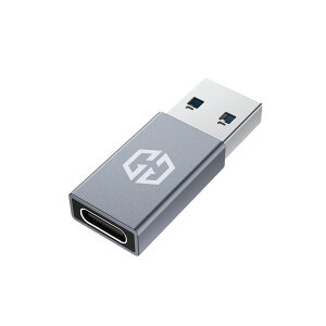 GRAUGEAR USB-C to USB-A �ϊ��A�_�v�^�y10Gbps�����]���EUSB3.2 Gen2�zType-C���X to USB-A�I�X �A���~�� 3A�}���[�d�Ή� [G-AD-CTA-10G]