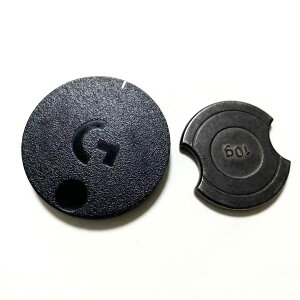 LZYDD �����p 10g �E�F�C�g�h�A�J�o�[�t�� Logitech G403/G703/G903/G502/G Pro ���C�����X�Q�[���}�E�X (�u���b�N�E�F�C�g+�h�A)