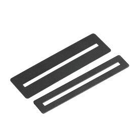 PATIKIL ギター指板ガード ステンレス鋼 フレットボードプロテクター ブラック フレットのドレッシングと研磨用