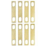 LOYELEY ギターネックシム 8Pcs ネックシム ギターネックシム 修理ギターベース用 楽器アクセサリー ネッ…