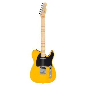 Fender �t�F���_�[ �G���L�M�^�[ Standard Telecaster, Maple Fingerboard, Black Pickguard, Butterscotch Blonde �\�t�g�P�[�X�t��