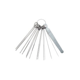 丸やすり13本セット ギターメンテナンス用品 0.4-1.6mm 弦楽器用 ギター ベース ウクレレ対応 ナット溝研磨 静音設計 平やすり付属