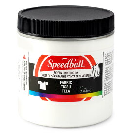 Fabric Screen Printing Ink 8oz-White (並行輸入品)