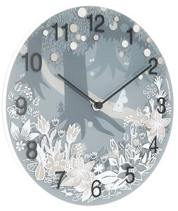Wall Clock Moomin in the Forest