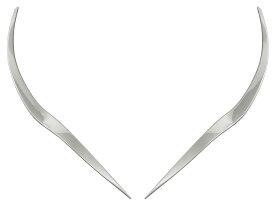 BRIGHTZ カローラクロス 10 11 15 前期 超鏡面ステンレスメッキアンダーアイライン 2PC 【 HEAD－ETC－064 】 ZSG10 ZVG11 ZVG15 MXGA10