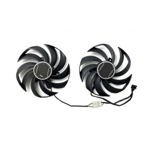 AKUYAO 95mm GPU��p�N�[���[�t�@�� MSI RTX4070 4070S 4070tiS Ventus 2X PLD10010S12HH �O���t�B�b�N�X�J�[�h �T�C�����g�t�@�� �����p