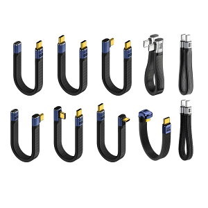 ���S�̓��{��� MSL FORCE USB-C to USB-C �I�X ���X FCP�P�[�u�� L�� USB4 40Gbps PD240W 8K@60Hz Thunderbolt 3/4 fpc-40g