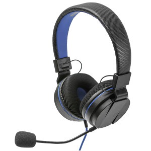 Snakebyte �Q�[�~���O�w�b�h�Z�b�g HEAD:SET 4 (�v���X�e PS4 Slim Pro �Ή�) 40mm �h���C�o�[ �܂��ݎ� �y�� �R���p�N�g �}�C�N ���E�\ �L�� 3.5mm �W���b�N �P�[�u���� 1.2m �C�����C���R���g���[��