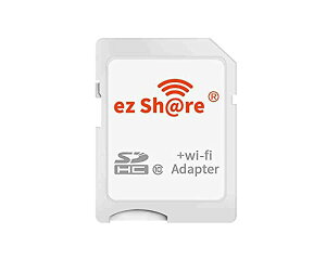 ezShare Wi-Fi�@�\���� SD�A�_�v�^�[ microSDHC(8GB-32GB)�T�|�[�g ES-WiFiSD-ADP