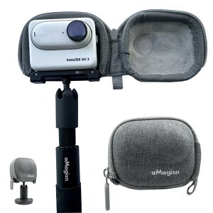 TOMGDRACO Insta360 GO 3S/GO 3 �Ή� ���[�P�[�X �~�j ���[�P�[�X GO 3S�P�[�X �����J���f�U�C��