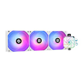 Thermalright Aqua Elite 360 ホワイト V3 Aio CPUクーラー 360液冷行 ARGB PWMクーラーファン Intel LGA1150/1151/1155/1156/1200/1851/1700、AMD:AM4/AM5、PCクーラーAio用