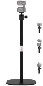 ���ϋv�E�F�u�J�����X�^���h�A18�C���`�̑��E�F�u�J�����O�r�z���_�[ OBSBOT Tiny 3 / Tiny 3 Lite/Tiny 2/ Tiny SE/Meet 2 / Meet SE/Meet SE/Meet/Tail Air/Tail 2�E�F�u�J�����ɑΉ�