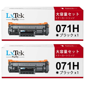 LxTek Purify CRG-071H 2�{�Z�b�g �L���m���p �g�i�[ CRG-071 Canon�p71H MF272dw MF273dw �g�i�[