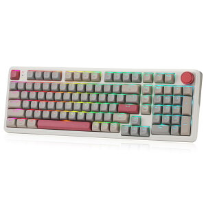 Redragon K768 PRO ���C�����X 100�L�[ �K�X�P�b�g �Q�[�~���O�L�[�{�[�h �m�u + 8000mAh