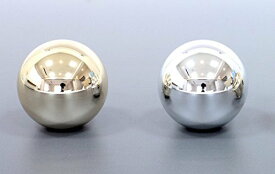 メタリック レバーボール 35φ シルバー