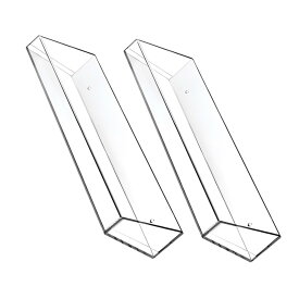アクリル製壁掛け棚 バスルーム用フローティング棚 壁 収納ラック キッチン トイレ 寝室用 アクリル収納ラック