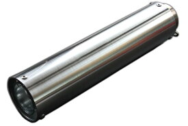 50.8mm スリップオン サイレンサー アルミ製 F-typeバッフル 鳴きバッフル装着