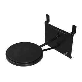 黒のスチール製キックペダル練習用ドラムパッド 軽量設計持ち運びやすくダブルバスドラムテクニックの練習に最適 トレーニングや外出先の使用に対応 ランダムカラー