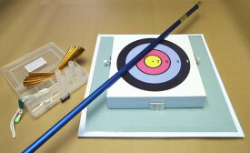 筒ブルー 吹き矢入門セット 筒1m2段式