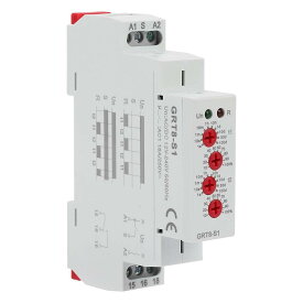 タイマーリレー マルチ機能 時間範囲0.1秒-100日 繰り返しサイクル 遅延リレー AC/DC12-240V対応