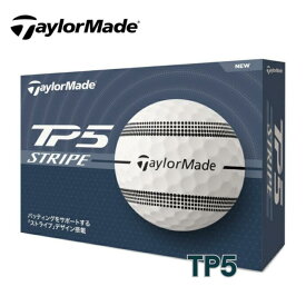 テーラーメイド ゴルフ Taylor Made Golf ゴルフボール TP5 Stripe ストライプ ボール ホワイト