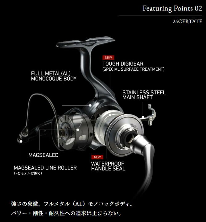 楽天市場】ダイワ/DAIWA 24セルテート FC LT2500S-DH (スピニング  