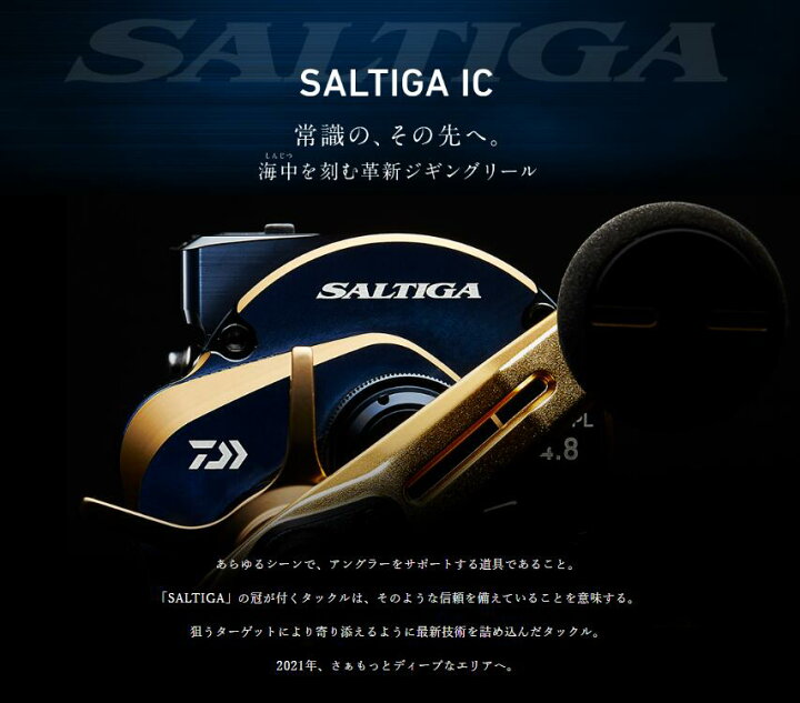楽天市場】ダイワ/DAIWA 21 ソルティガ IC 300 ［SALTIGA IC 300］右 