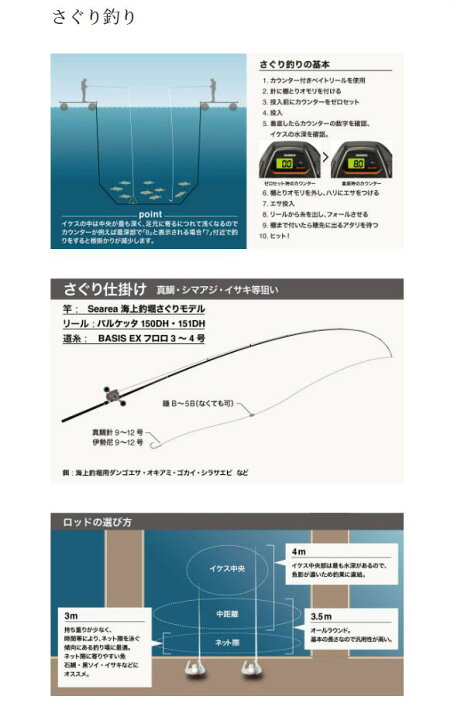 楽天市場】シマノ/SHIMANO シーリア 海上釣堀 M350さぐり SEAREA 海上 