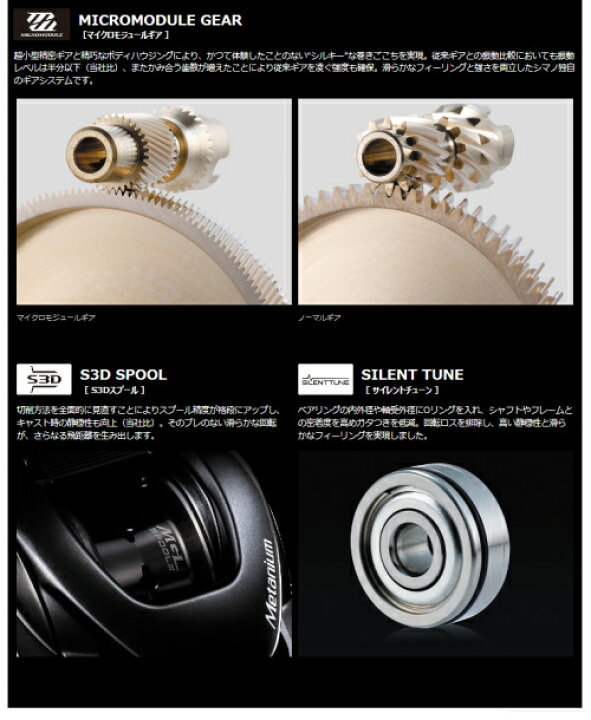 楽天市場】シマノ/ SHIMANO 20メタニウム HG 右ハンドル (ギア比 7.1 