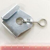 【こいのぼり用口金具】主に3mサイズ以上の鯉のぼり用　菱形口金具（一般的な金具です）こいのぼり金具