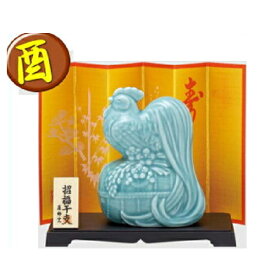【開運干支置物】青祥招福　酉とり（トリ）年の置物