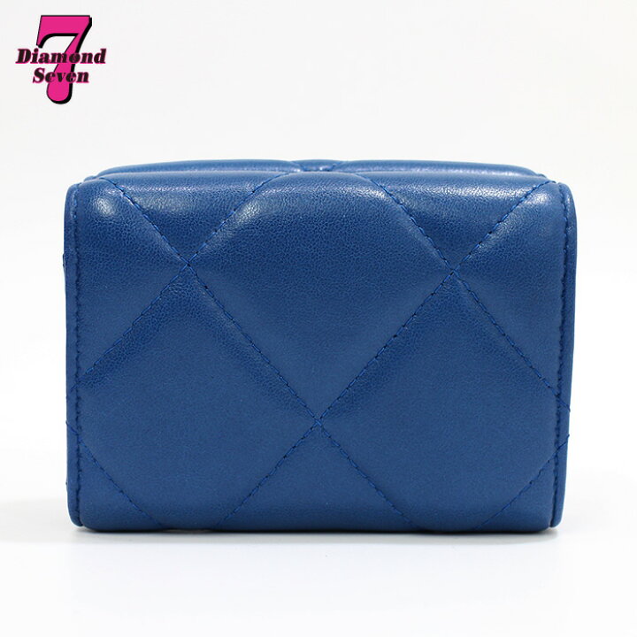 楽天市場】【中古】【美品】CHANEL シャネル19 Wフラップ スモール 