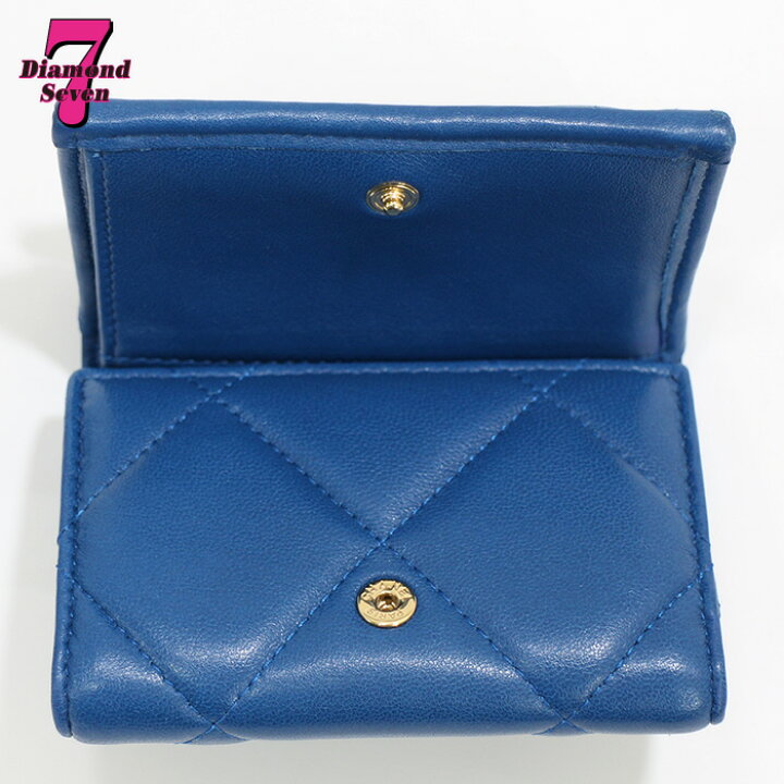 楽天市場】【中古】【美品】CHANEL シャネル19 Wフラップ スモール 