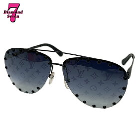 【中古】【美品】LOUIS VUITTON ルイヴィトン ザパーティ サングラス Z0973U ブラック メンズ レディース *k932*