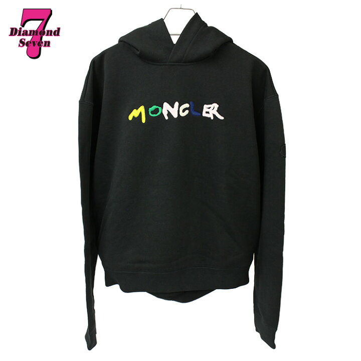 楽天市場】【中古】【未使用】MONCLER モンクレール フーディ ブラック 