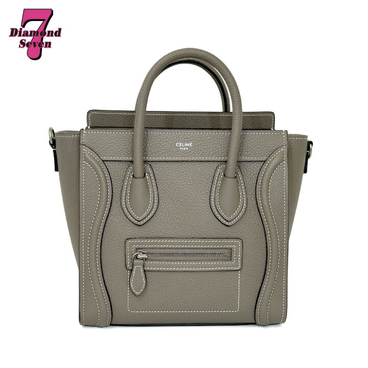 楽天市場】【中古】【未使用】CELINE セリーヌ ラゲージナノ ドラムド 