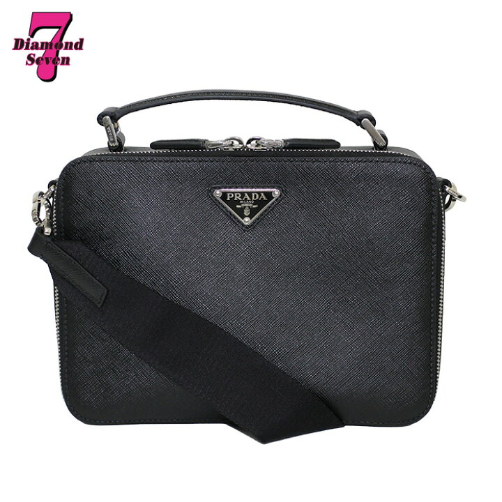 楽天市場】【中古】【美品】 PRADA プラダ ブリック サフィアーノ 