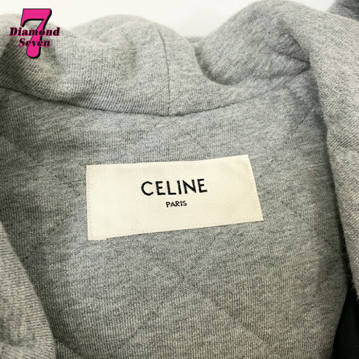 楽天市場】【中古】【美品】CELINE セリーヌ フード付き オーバー 