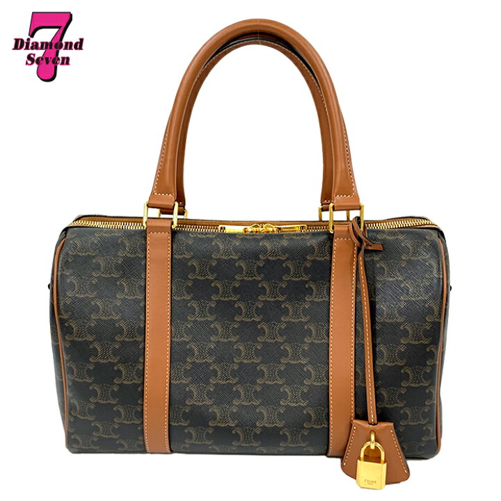 楽天市場】【中古】【美品】CELINE セリーヌ トリオンフ ラージ 