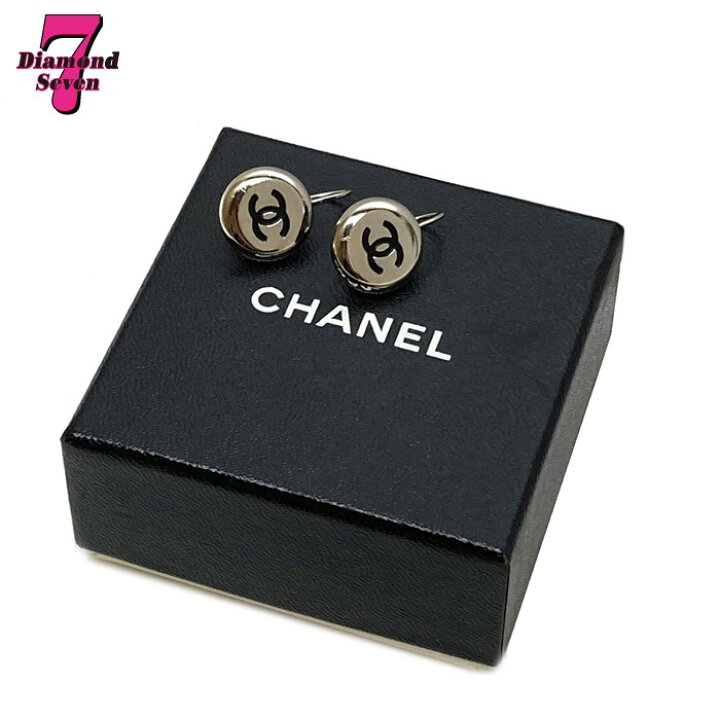 楽天市場】送料無料【中古】CHANEL シャネル ココボタン ピアス 
