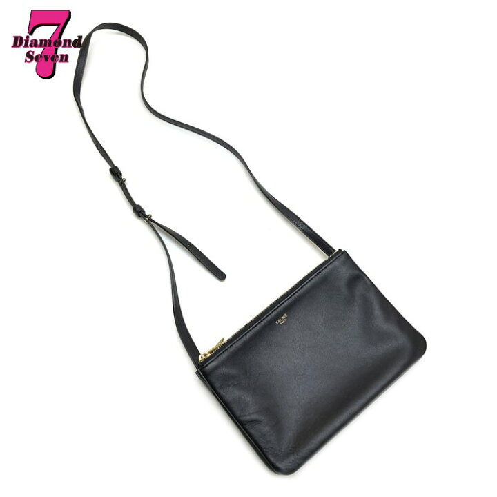 楽天市場】送料無料【中古】CELINE セリーヌ トリオ スモール 