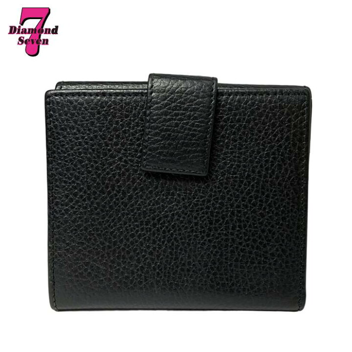 楽天市場】送料無料【中古】GUCCI グッチ プチマーモント 二つ折り財布 