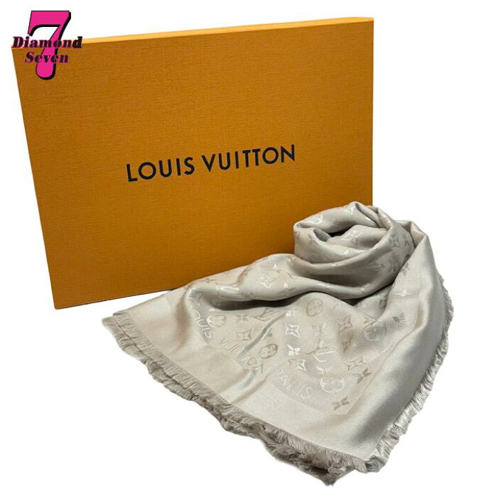 楽天市場】送料無料【未使用】LOUIS VUITTON ショール・モノグラム  