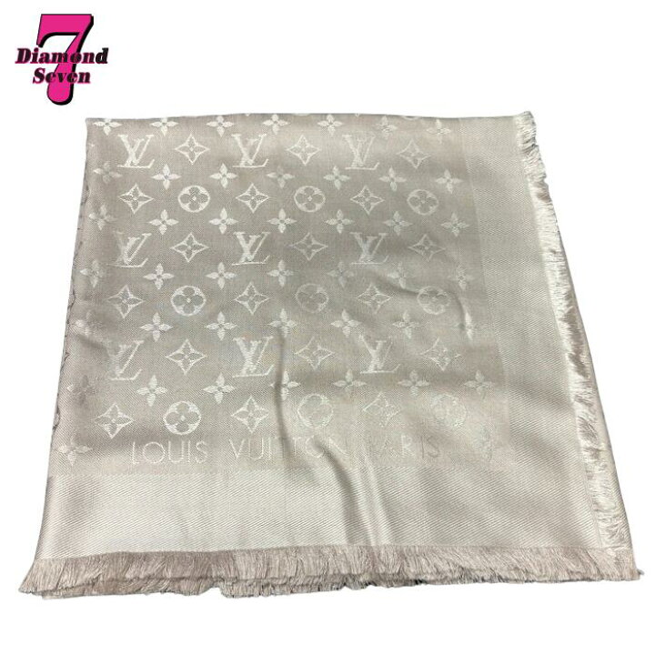 楽天市場】送料無料【未使用】LOUIS VUITTON ショール・モノグラム 